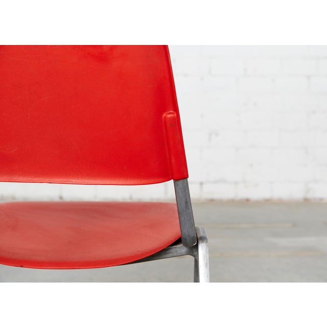 Model 1601 Stacking Chairs by Don Albinson for Knoll International, 1970s, Set of 4 For Sale - Image 10 of 17