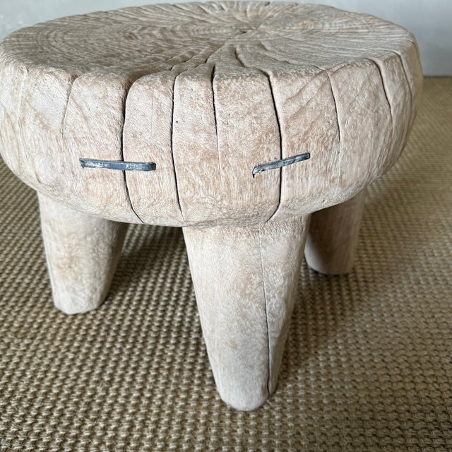 Contemporary Vintage Stump Table For Sale - Image 3 of 8