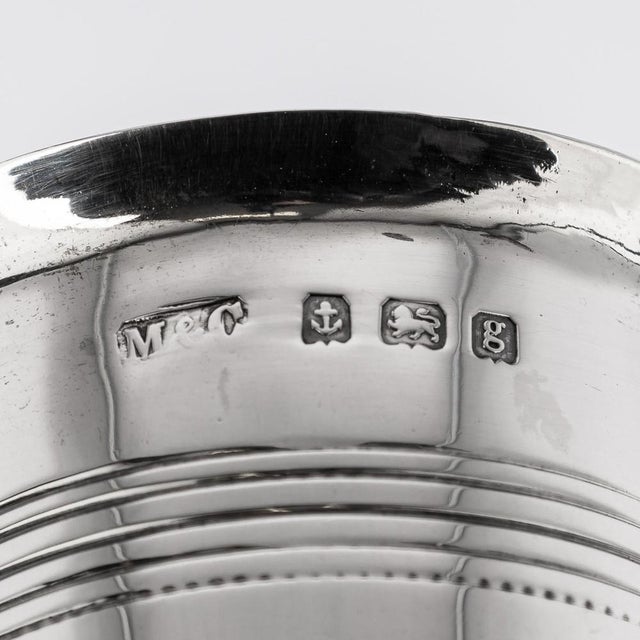 20th Century Edwardian Silver Drinks Measure, Birmingham, 1906 For Sale - Image 15 of 16
