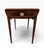 A finely crafted Councill Craftsmen Pembroke style inlaid mahogany side table, circa 1980s, showcasing exceptional...
