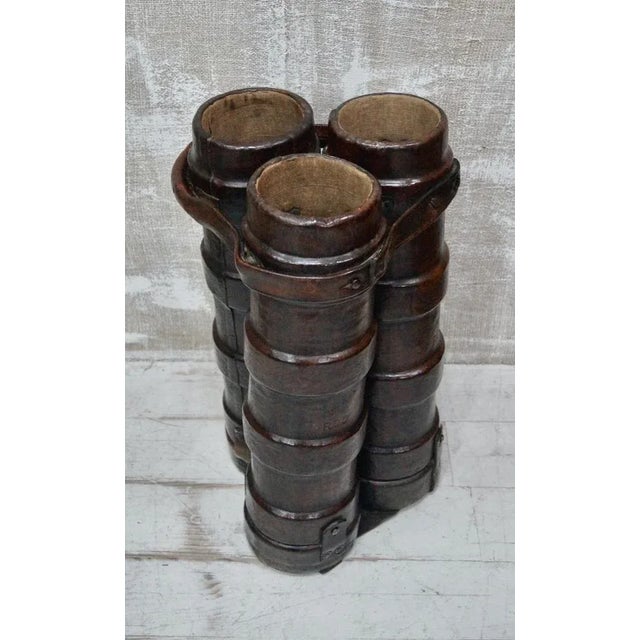 Royal Navy Triple Cordite Stick Stand, 1930s For Sale - Image 9 of 9