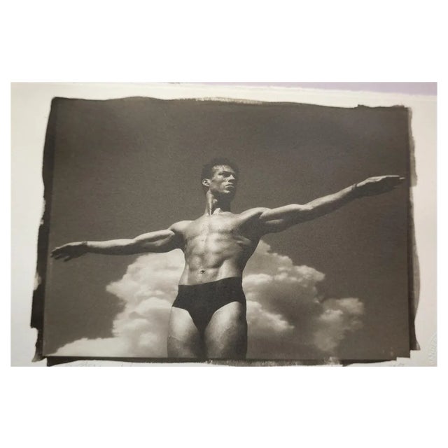 Ian Sanderson, Athletic Man, 1988, Platinum Palladium Print For Sale