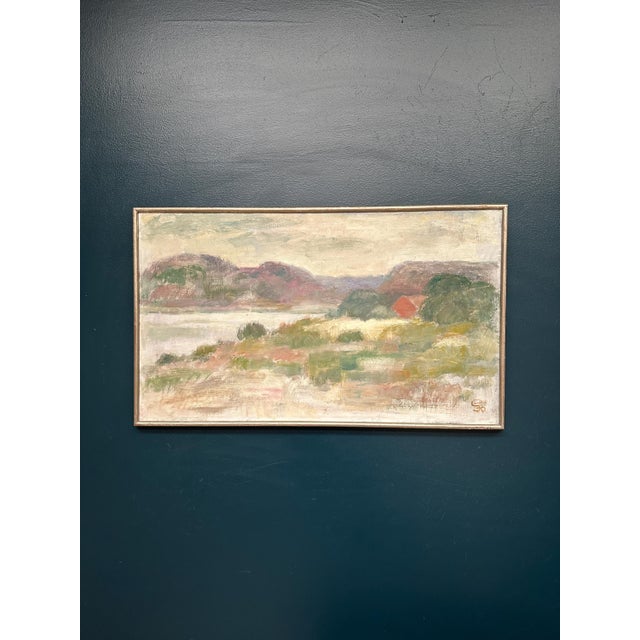 Gunnel Forssell, Early Morning, 1950s, Oil on Canvas, Framed For Sale - Image 9 of 17