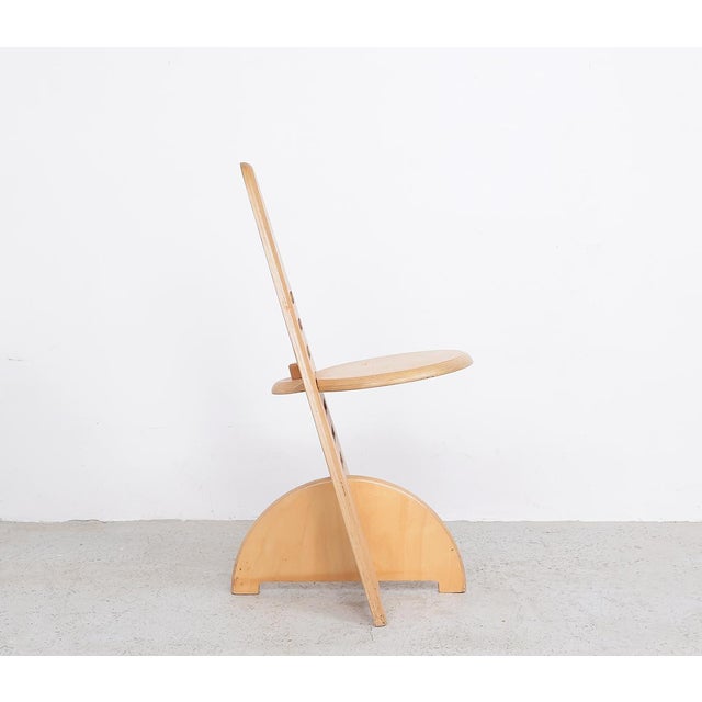 Lundi-Sit Adjustable Wooden Chairs, 1980s, Set of 2 For Sale - Image 6 of 15