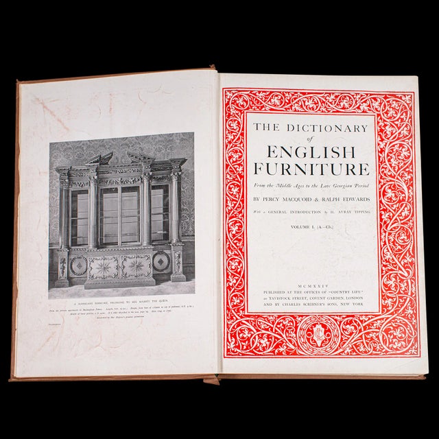 Mid-Century Modern 1927's Antique 3vol Book Set For Sale - Image 3 of 12