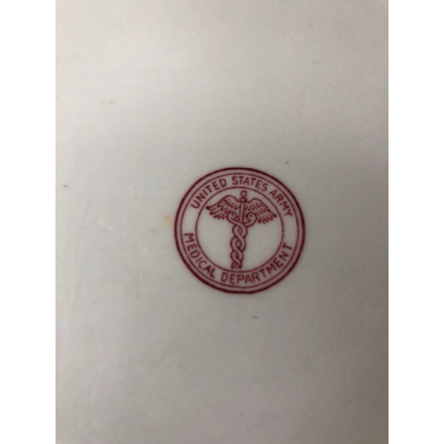 Vintage Mayer China Army Medical Oval Platter Circa 1930s-Early 1940s For Sale - Image 4 of 5