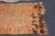 Vintage Turkish Hand-Knotted Wool Cotton Orange Kilim Area Rug For Sale - Image 6 of 9