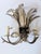 Original 22 Palm Leaf Motif Wall Sconces-a Pair For Sale - Image 12 of 12