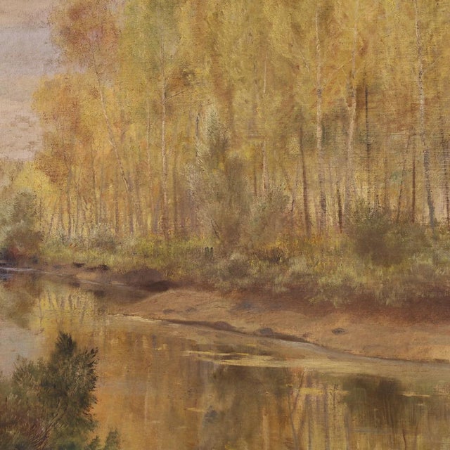 A. Corradi, Landscape, 1950, Oil on Panel, Framed For Sale - Image 15 of 16