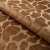 Schumacher Giraffe Velvet Fabric in Safari For Sale