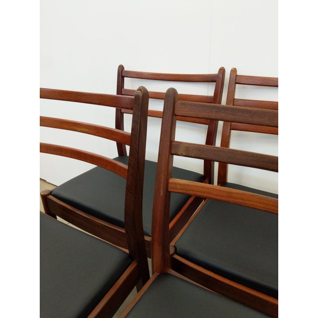 Set of 4 Vintage Mid Century Modern Dining Chairs by G Plan For Sale - Image 10 of 11