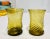 Antique Handblown Twisted Art Glass Tumblers- Set of 2 For Sale In Raleigh - Image 6 of 8