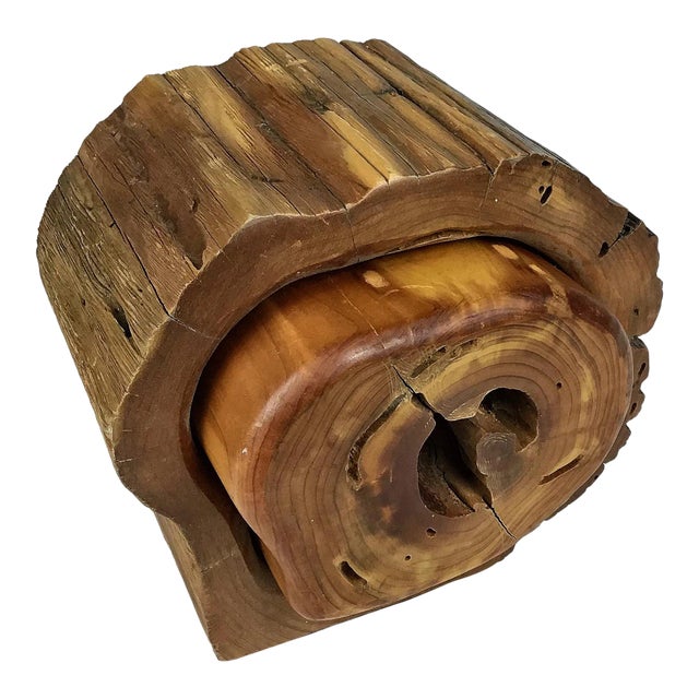 Artisanal Wood Jewelry Box For Sale