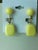 If you’re looking to add a retro vibe to your outfit, these 1970s Trifari Pale Yellow Lucite Dangle Earrings fit the bill!...