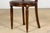 1930s French Art Deco Walnut Dining Chairs With Leather Seats, Set of 8 For Sale - Image 10 of 18