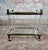 Vintage Mid Century Brass & Lucite Bar Cart For Sale - Image 10 of 12