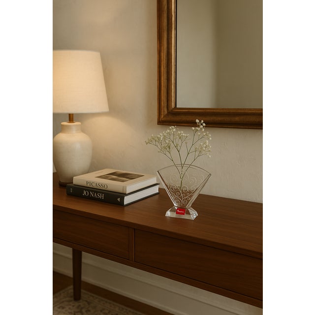 Crystal Vase from Baccarat, 1950s For Sale - Image 17 of 18