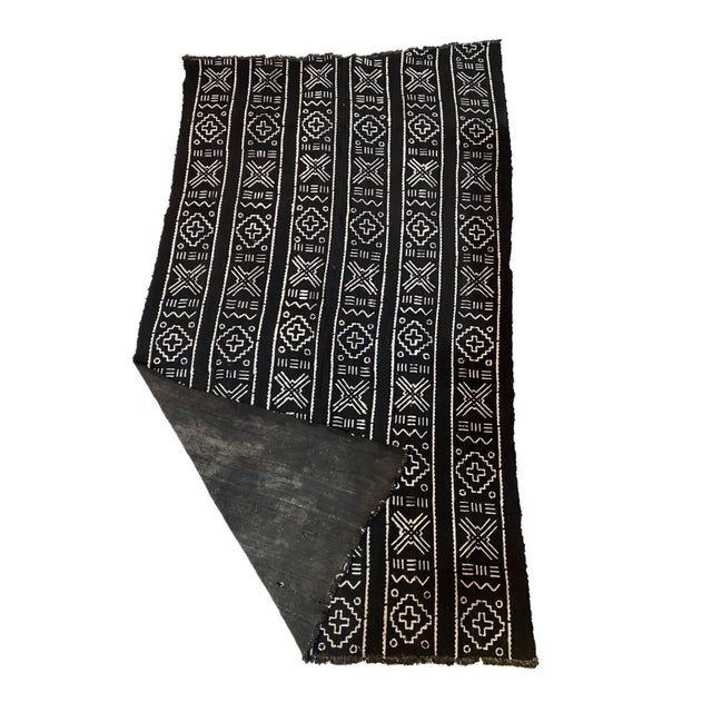 This African mud cloth is 100% cotton, meticulously handmade by the Bamana tribe of Mali. Each piece is handwoven, hand-...