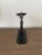 Primitive Forged Hammered Iron Camel Candlestick For Sale - Image 4 of 11