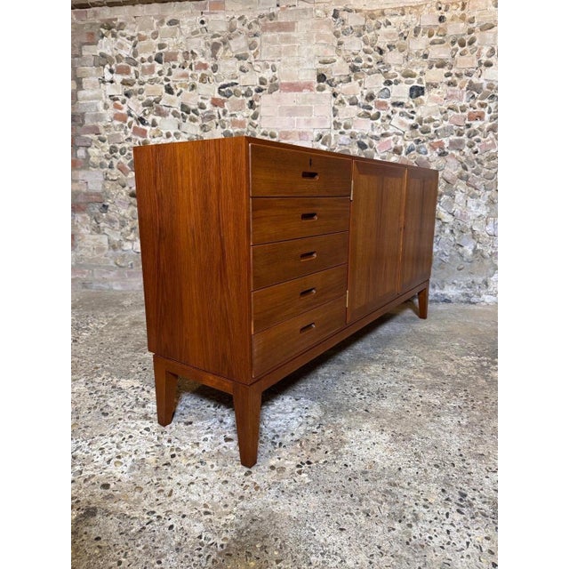 Mid-Century Danish Teak Sideboard by Kai Winding, 1960s For Sale - Image 16 of 18