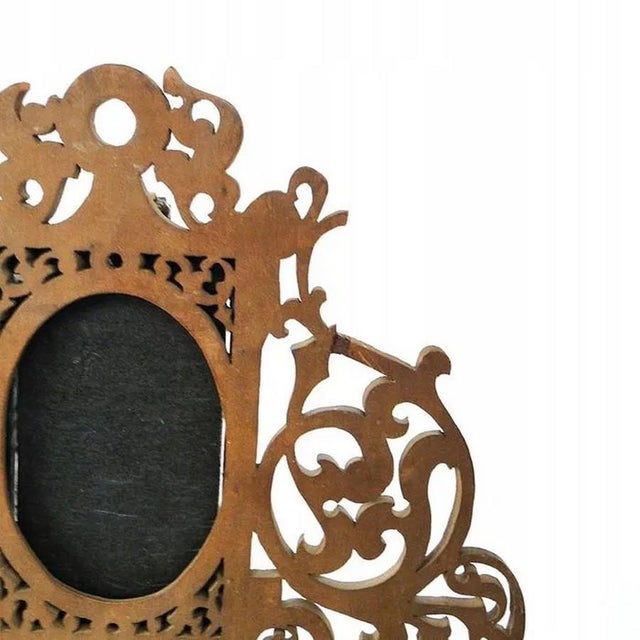 19th Century Antique Art Nouveau Frame, 1890s For Sale - Image 5 of 10