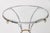 1970s Chrome Round Accent Table in the Manner of Maison Jansen For Sale - Image 5 of 8