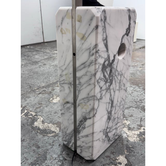 Metal Achille + Pier Giacomo Castiglioni for Flos Arco Floor Lamp For Sale - Image 7 of 12