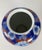 Vintage Fukugawa Blue and White Chrysanthemums Vase For Sale - Image 9 of 12