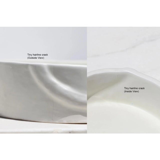 Contemporary Cuttlefish Large Earthenware Box, Portuguese Design Project For Sale - Image 11 of 13