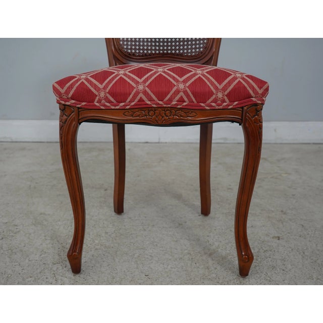 French Louis XV Style Cane Back Side Chair For Sale - Image 10 of 12