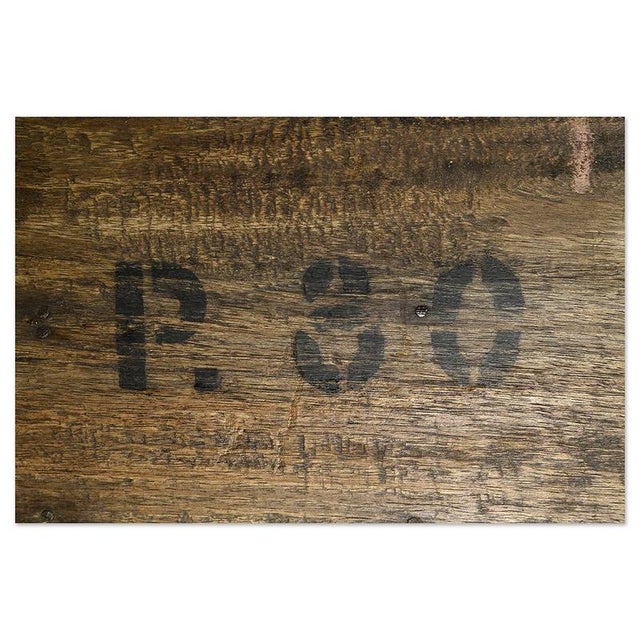 Workshop Furniture in Wood with 20 Compartments For Sale - Image 3 of 7