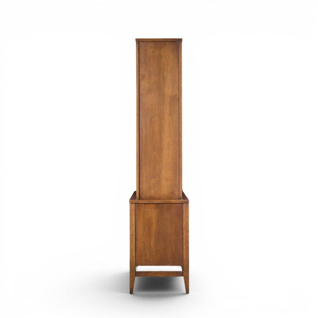 Mid 20th Century Broyhill Brasilia Mid Century Walnut Room Divider For Sale - Image 5 of 12
