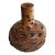 Handcrafted Wooden Pod Vase With Natural Textured Design For Sale