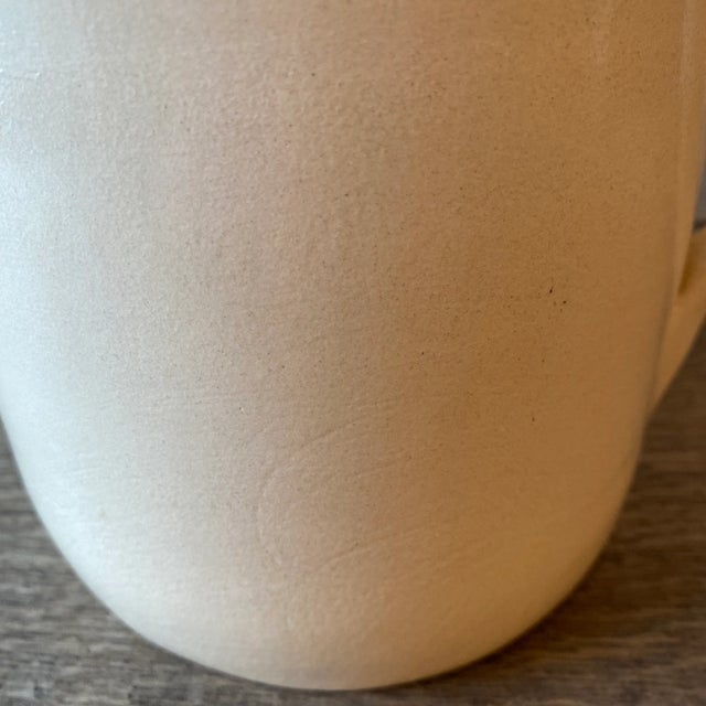 Mid 20th Century Vintage Signed Marshall Pottery Stoneware Pitcher For Sale - Image 5 of 12