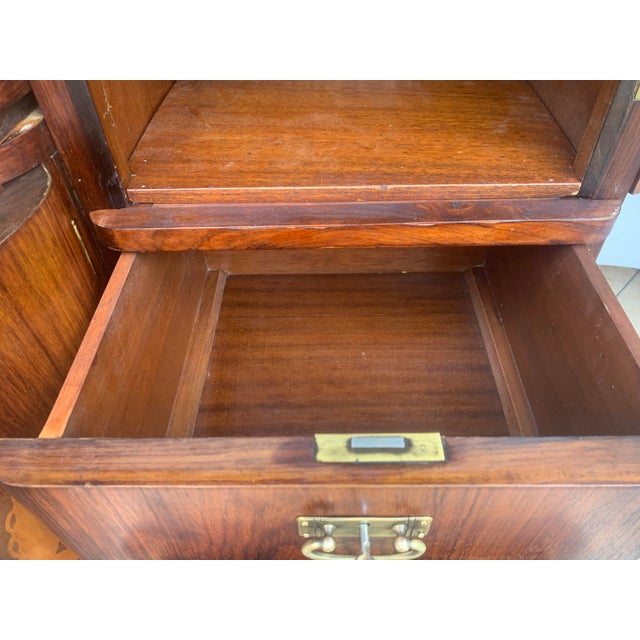 Wood Art Nouveau Style Inlaid Buffet, 1890s For Sale - Image 7 of 18