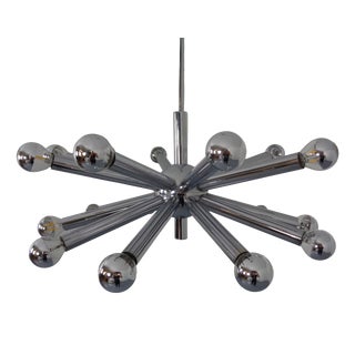 Large Sputnik Pendant Light by Gaetano Sciolari for Sciolari, Italy, 1960s For Sale