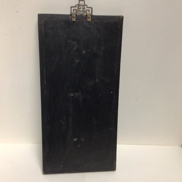 Vintage Asian Framed Carved Panel For Sale In Sacramento - Image 6 of 12