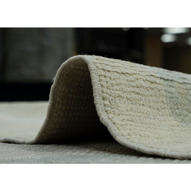 Taupe Turkish Oushak Rug 9' x 12'6" #18692 For Sale - Image 8 of 8