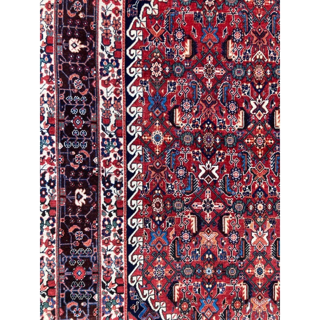 Antique Qashqai Rug, 1890s For Sale - Image 12 of 18
