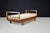 Brown Art Deco Walnut Daybed attributed to Jindřich Halabala, 1930s For Sale - Image 8 of 16