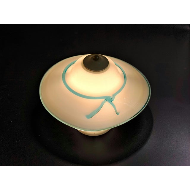 Mid-Century Modern Murano Glass Table Lamps from Manifattura Di Murano, 1970s, Set of 2 For Sale - Image 3 of 10