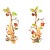 Vintage Italian Hand Painted Hand Crafted Tole Wall Sconces - a Pair For Sale