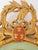 Wood Carver's Guild Fleur-De-Lis Giltwood Painted Mirror For Sale - Image 7 of 15