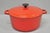 Late 20th Century Martha Stewart Collection Red Cast Iron Dutch Oven Covered Pot For Sale - Image 11 of 11