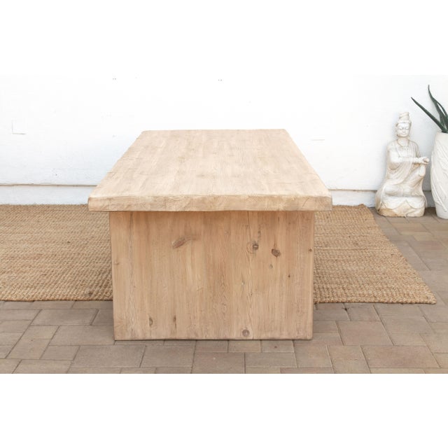 The Bastide, 84" Reclaimed Wood Tavern Table For Sale - Image 14 of 16
