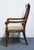 Early 21st Century Thomasville Furniture Solid Cherry Contemporary Traditional Style Wheat Back Dining Arm Chair 19242 For Sale - Image 5 of 10