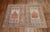 Red Early 20th Century Pair of Muted Turkish Prayer Rugs - 3'5" x 5'5" For Sale - Image 8 of 8