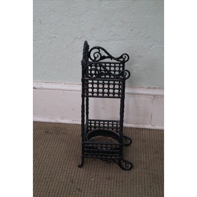 Bradley & Hubbard Cast Iron Cane Stand Chairish