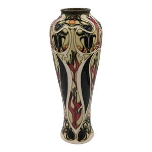 Moorcroft by Kerry Goodwin Pottery Vase - Gardners - Limited Edition - 15" H