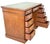 Small English Birdseye Maple Pedestal Desk, 1840 For Sale - Image 4 of 14